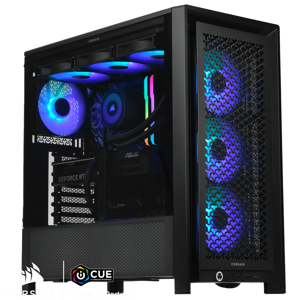 PC Gamer Black Flag Powered by Corsair